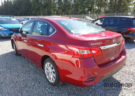2018 Nissan Sentra Sv from USA, damaged, VIN 3N1AB7AP6JY216089